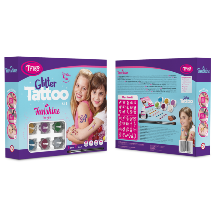 Set creatie TyToo - Glitter Tattoo