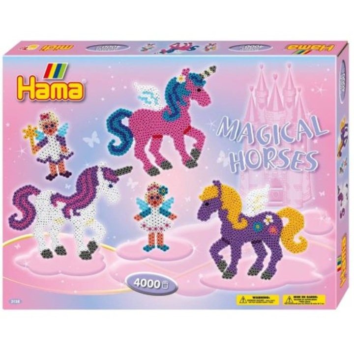 Set creatie Hama - Cai magici, 4000 piese