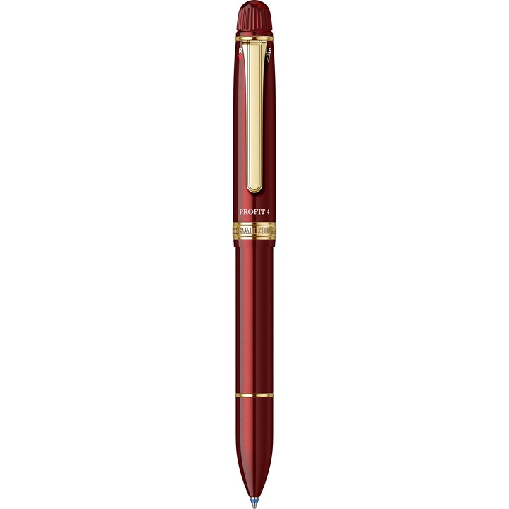 Instrument de scris multifunctional 4 in 1 Quatro pen Sailor 1911 Red GT