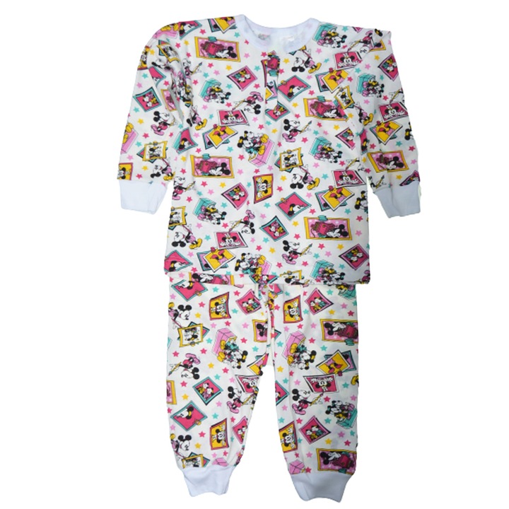 Pizsama lányoknak Mini Junior CA52427-11-92, Fehér 102438