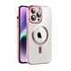 Husa din silicon, compatibila cu iPhone 15 Pro Max / Roz