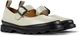 Camper, Pantofi Mary Jane de piele Brutus 1401, Gri, 35