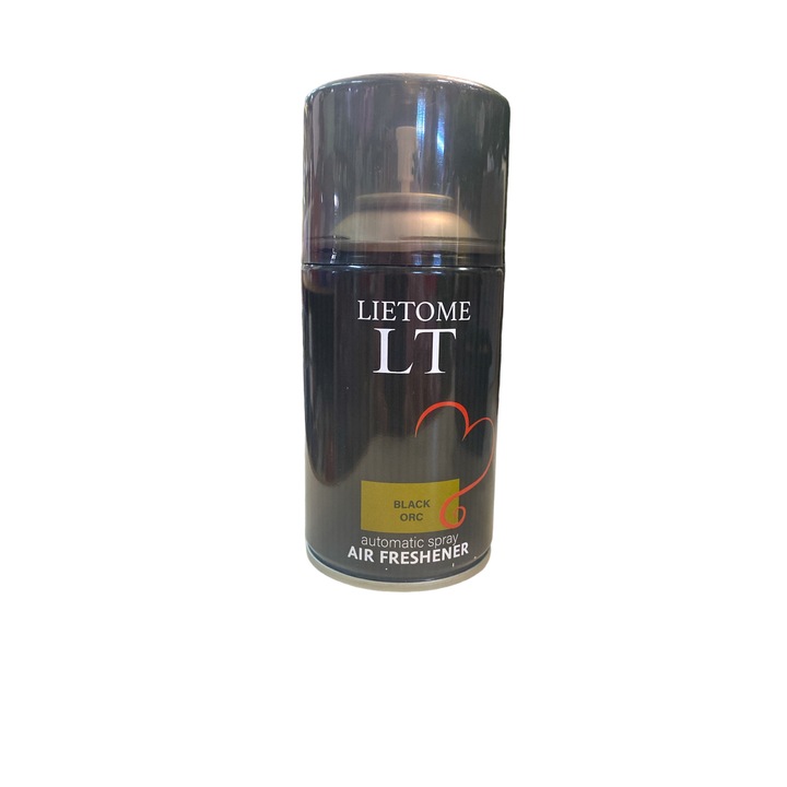 Lietome szobai légfrissítő tartalék, 260 ml, BLACK ORC