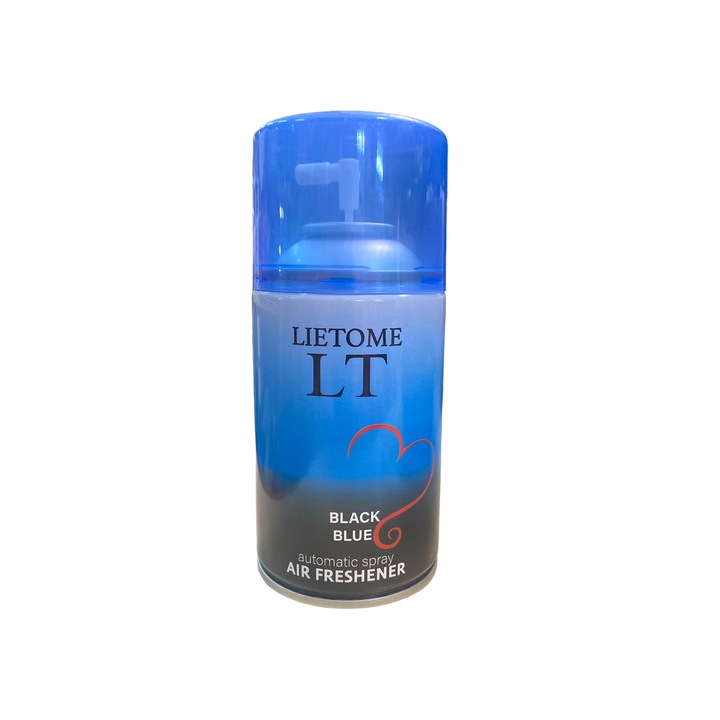 Lietome szobai légfrissítő utántöltő, 260 ml, FEKETE KÉK