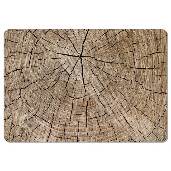 Bertoni tölgy terítő, 29 x 42 cm, világosbarna