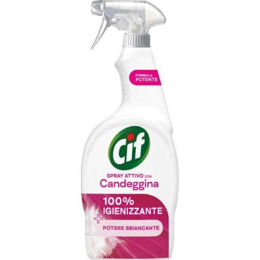 Разтвор за спрей за баня Cif със саниращ хлор, 650 ml - eMAG.bg