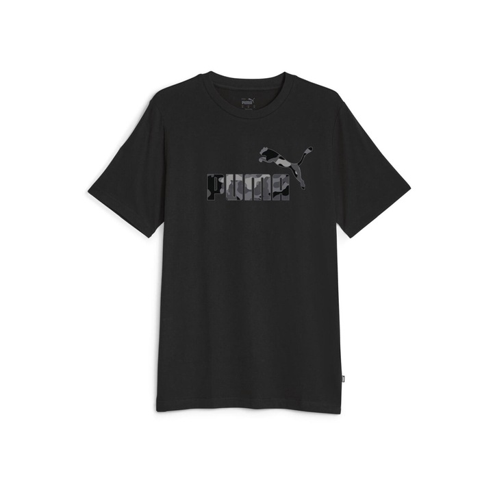 Tricou PUMA ESS+ Camo - 675942-01 27847, Negru, XS