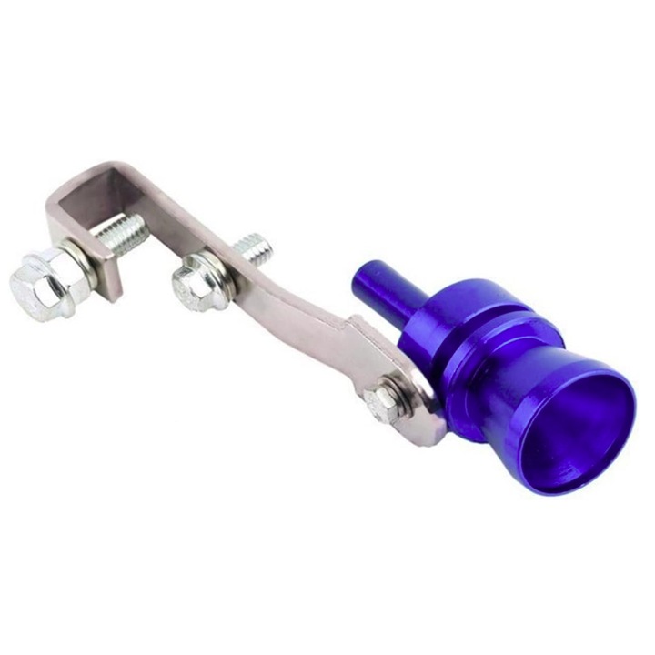 Síp autódobhoz, S. méret alumíniumból, kék