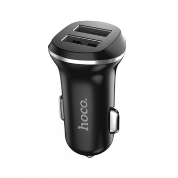 Incarcator auto, Hoco, Z1, 1.5 A, cablu micro USB, negru Incarcator auto, Hoco, Z1, 1.5 A, cablu micro USB, negru