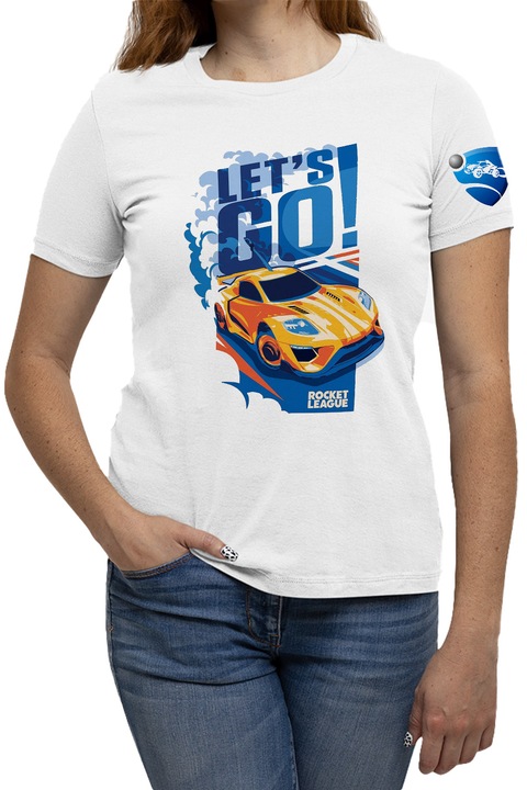 Női Póló Rocket League Lets Go