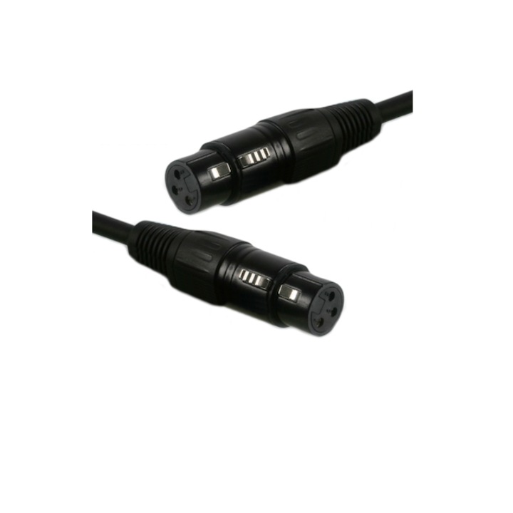 Cablu XLR, 5 m, Negru