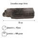 Egyedülálló természetes gyógyító kristály Fekete turmalin durva kövek 4-6 cm - Pozitív energiáért, védelemért