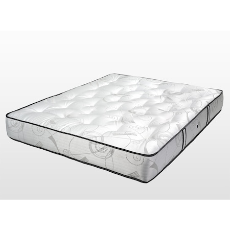 Saltea ortopedica cu arcuri si bumbac, SomProduct, Uk Imperial, 190x80x26 cm, fermitate medie
