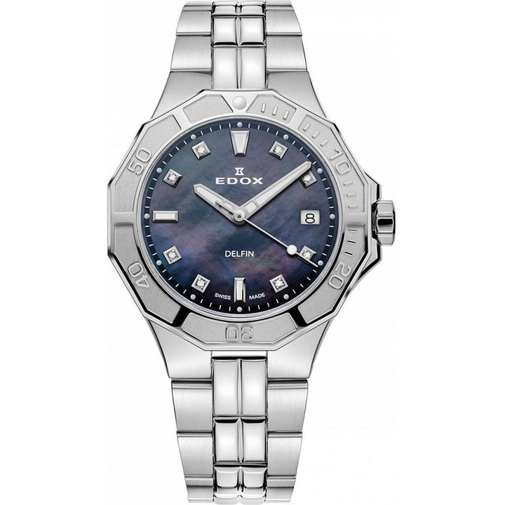 Дамски часовник Edox Delfin Diver 53020-3M-NANND
