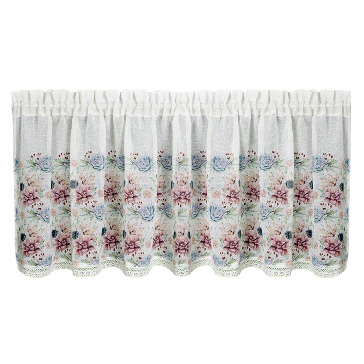 Perdea decorativa din poliester, Eurofirany, Multicolor, 60 x 150 cm