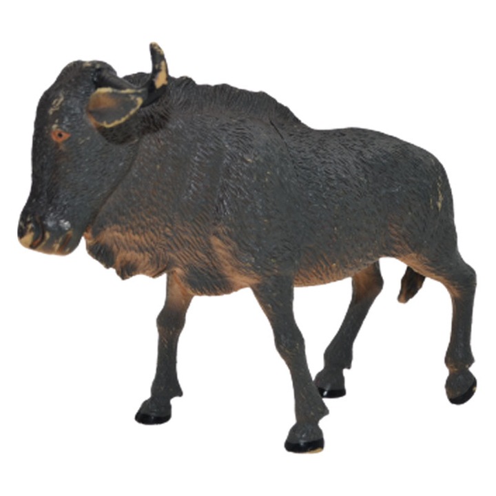 Figurina Taur 16 cm Mini Junior F070923-7, Negru