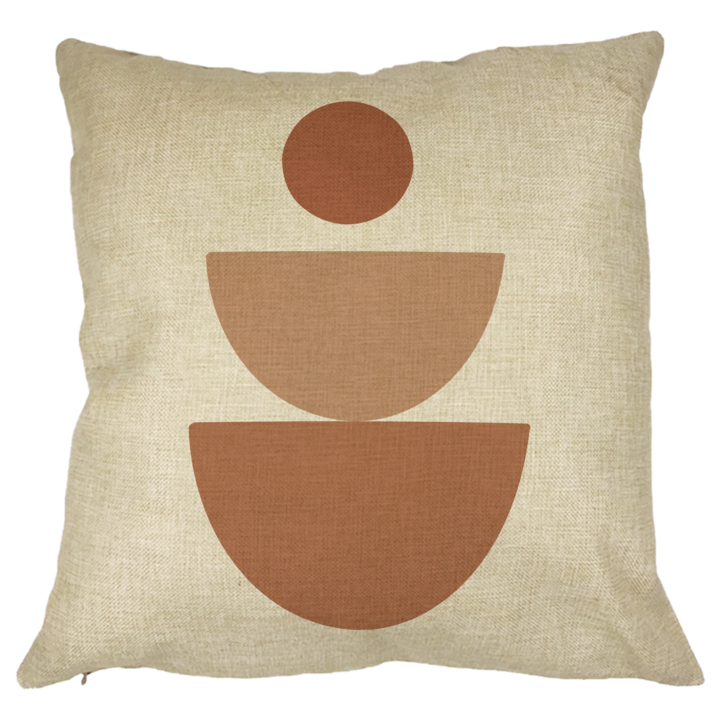 Kreatív Absztrakt Modell Dekoratív Párna 5,40x40 cm, Levehető huzat, Fújtató