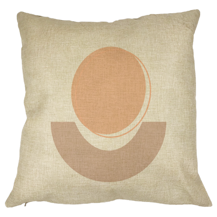 Absztrakt dekoratív párna 7,40x40 cm, levehető huzat, fújtató