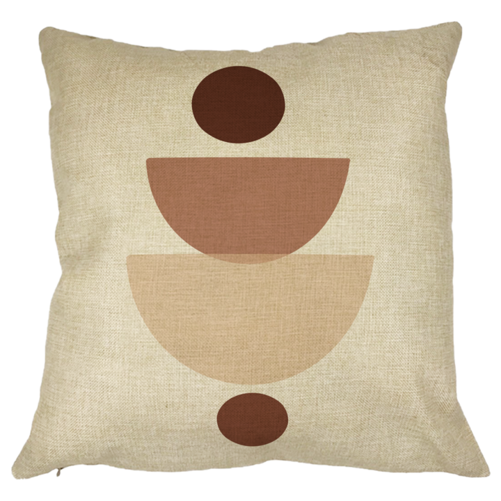 Dekoratív párna kreatív absztrakt mintával 2,40x40 cm, levehető huzat, fújtató