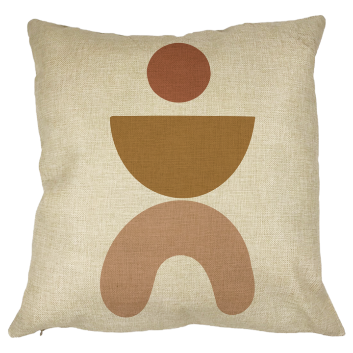 Kreatív Absztrakt Modell Dekoratív Párna 7,40x40 cm, Levehető huzat, Fújtató