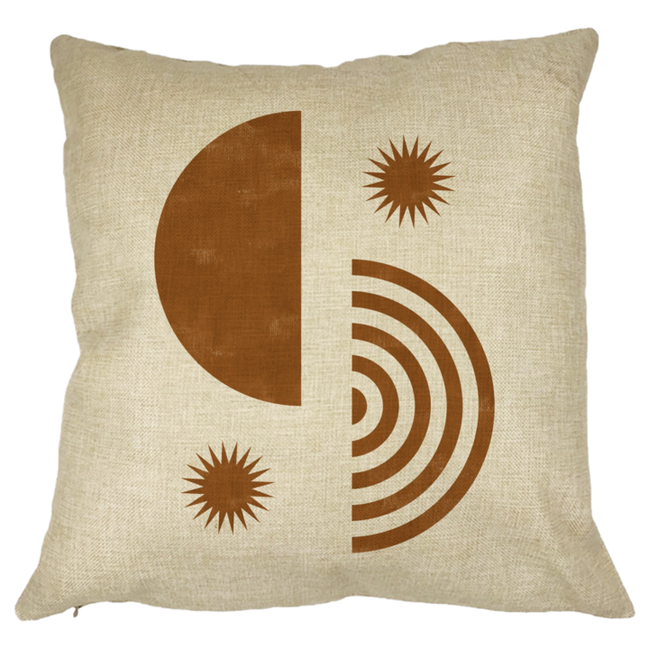 Absztrakt dekoratív párna 8,40x40 cm, levehető huzat