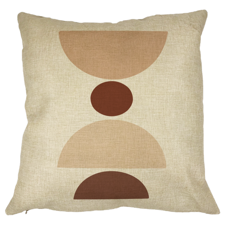 Dekoratív párna kreatív absztrakt mintával 4,40x40 cm, levehető huzat, fújtató