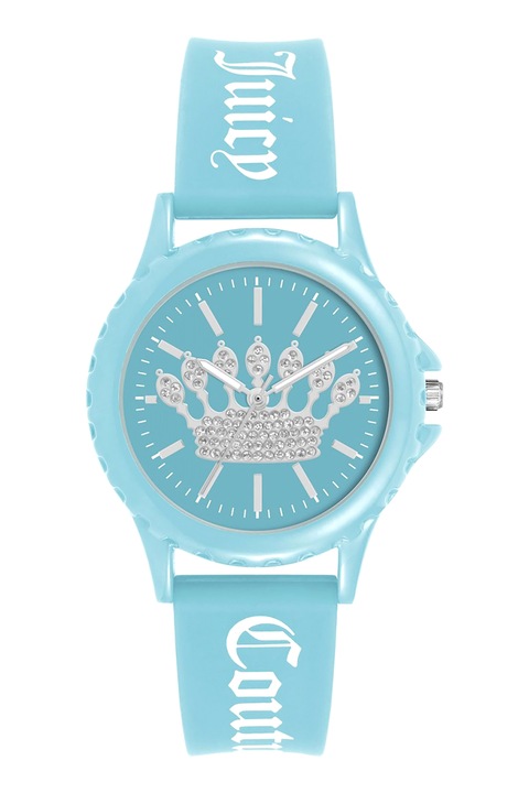 Juicy Couture, Часовник със силиконова каишка, Светлосин