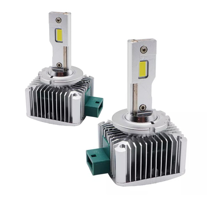Set 2 becuri LED Xenon D3S, Canbus, Plug&Play, 6000K