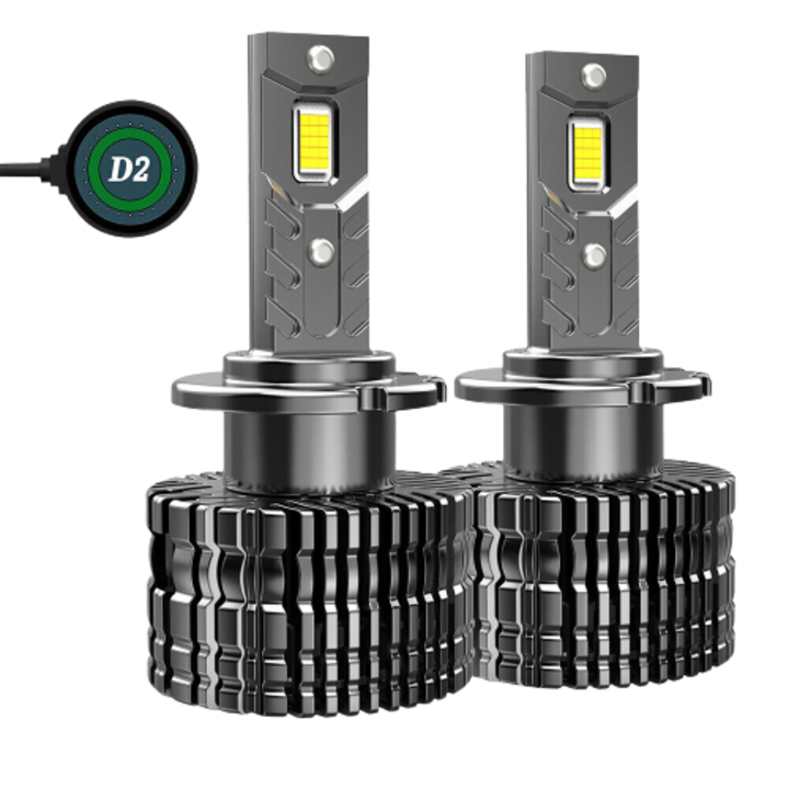 2 db LED D2S autós izzó készlet, 40W, 6000K, 10000lm