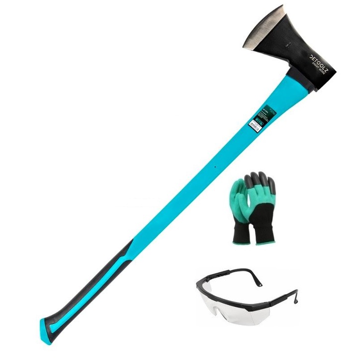 Fiber nyeles fejsze, DTZ, 82 cm, 1,25 kg, acél penge