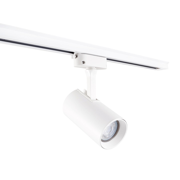 Lumina halogena pe sina cu priza GU10 LED Steka Ductus - Alb