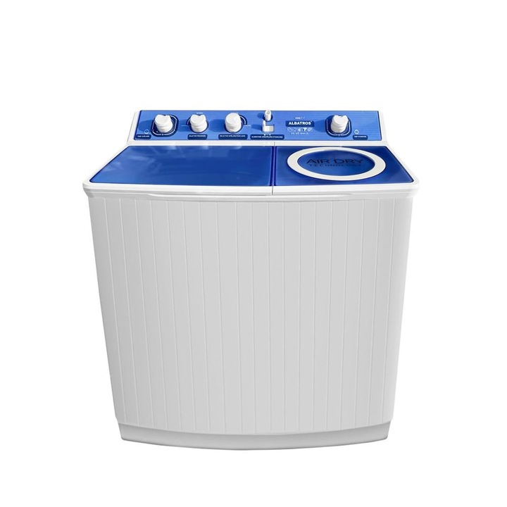 Masina de spalat rufe Albatros WMS 7.7, 7 kg rufe uscate, 3 kg la stoarcere, Volum cuva de spalare: maxim 65 l, Alimentare cu apa rece sau calda