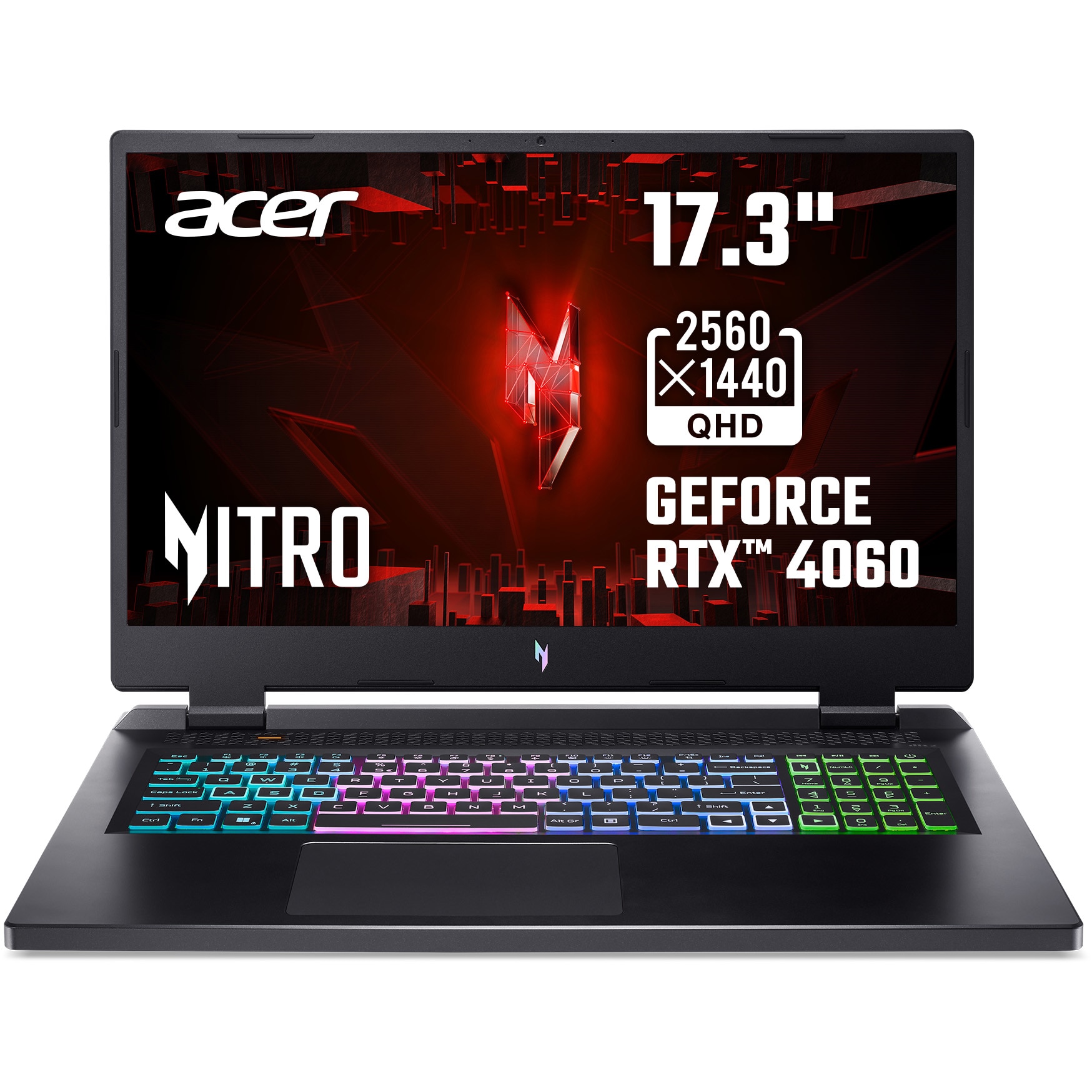 Laptop Gaming Acer Nitro 17 AN17-51 cu procesor Intel® Core™ i7-13700H ...