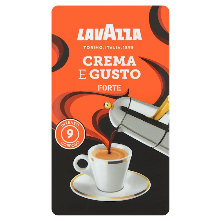 Lavazza Crema e Gusto Forte őrölt kávé, 250g