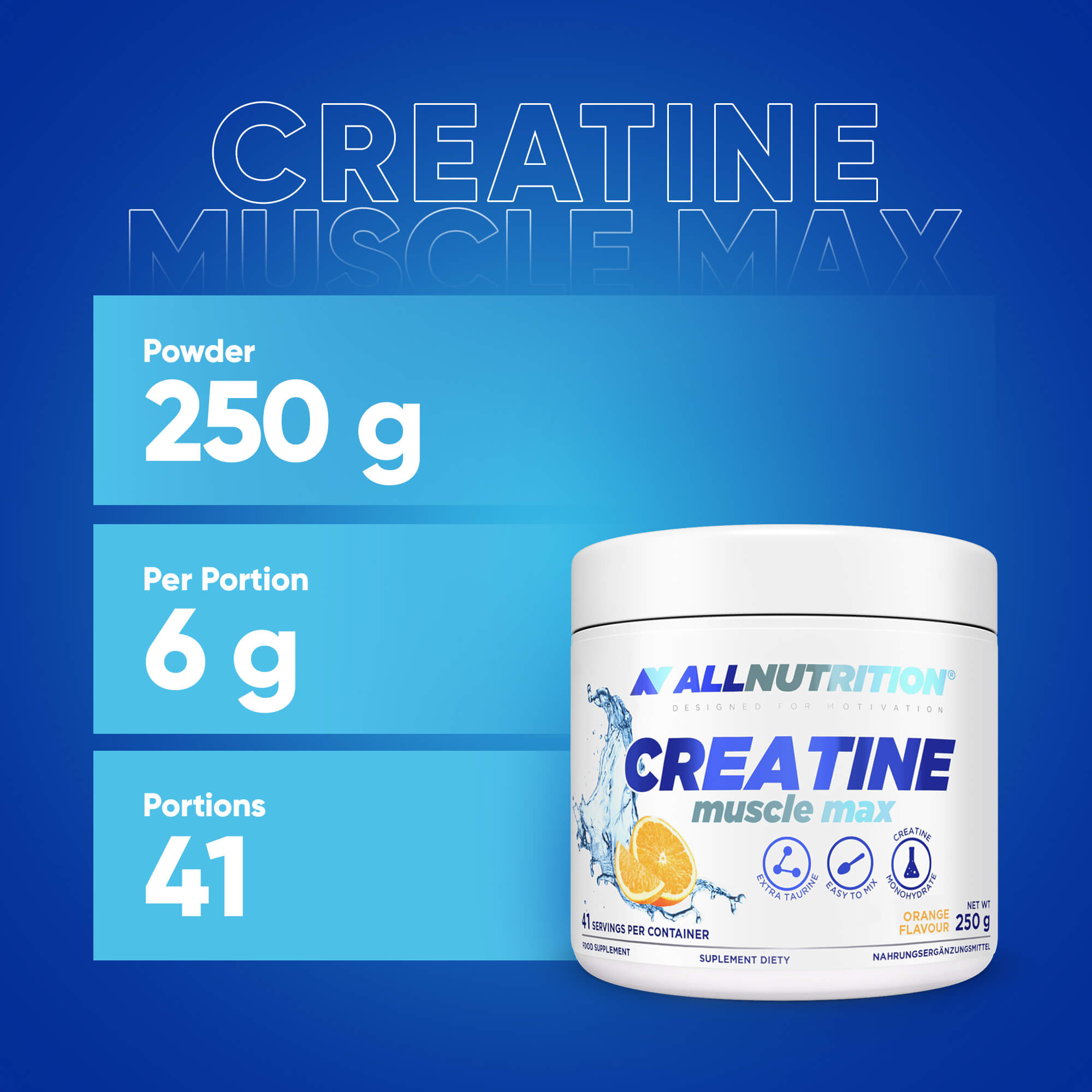 Max Creatine 250g