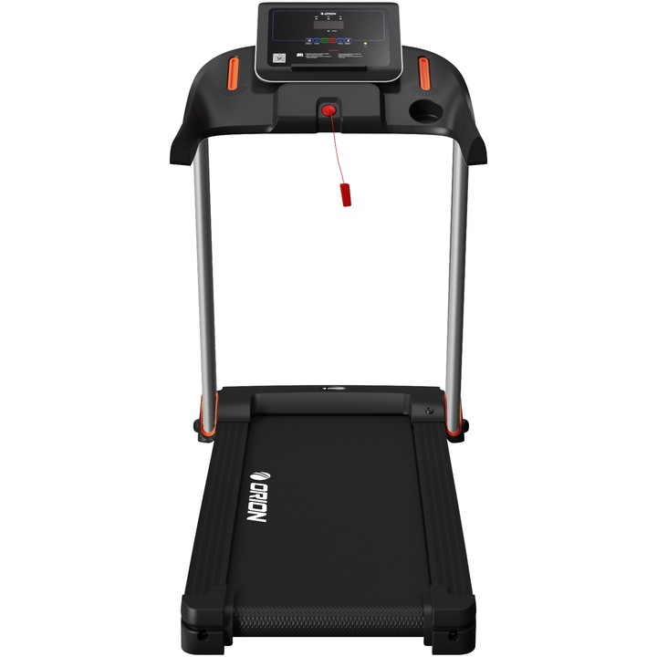 Banda de alergat electrica Orion Race G200, motor 2 CP, viteza 1-15 km/h, Bluetooth, inclinare manuala, greutate maxima suportata 100 kg