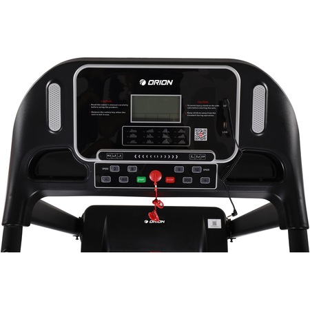 Banda de alergat electrica Orion Run L300, motor 2.5 CP, viteza 1-14 km/h, Bluetooth, inclinare manuala, greutate maxima suportata 120 kg