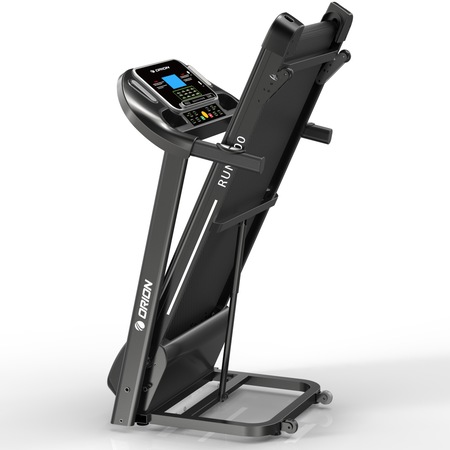 Banda de alergat electrica Orion Run L300, motor 2.5 CP, viteza 1-14 km/h, Bluetooth, inclinare manuala, greutate maxima suportata 120 kg