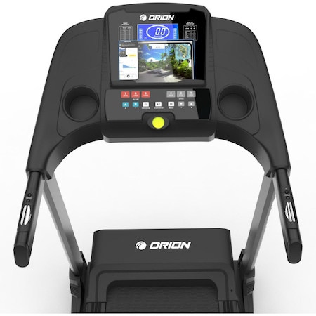 Banda de alergat electrica Orion Run M6, motor 1.75 CP, viteza 1-16 km/h, Bluetooth+App, inclinare automata, greutate maxima suportata 110 kg