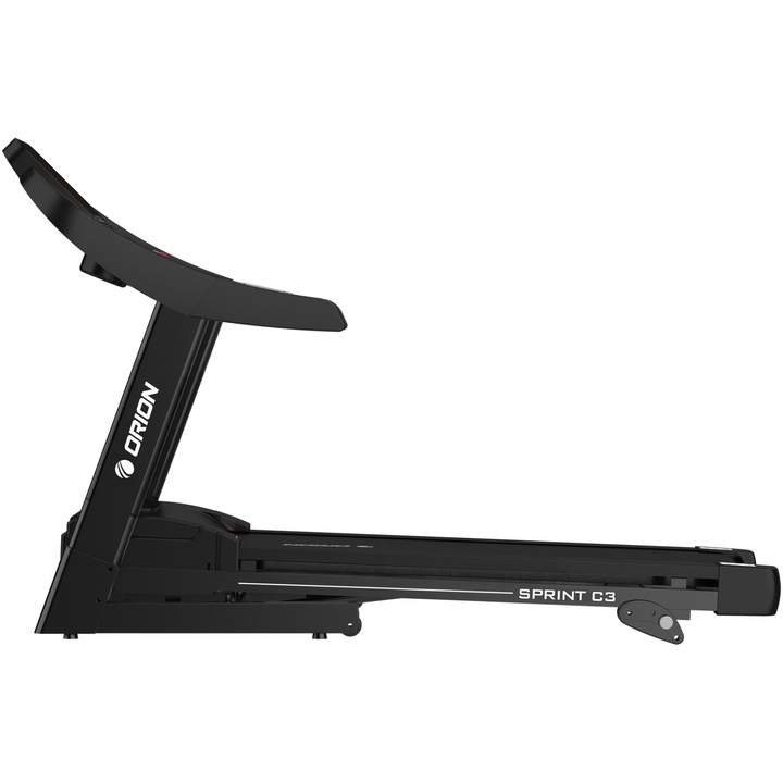 Banda de alergat electrica Orion Sprint C3, motor 2.5 CP, viteza 1-14 km/h, Bluetooth+App, inclinare automata, greutate maxima suportata 130 kg