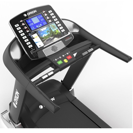 Banda de alergat electrica Orion Run M900, motor 3 CP, viteza 1-22 km/h, Bluetooth+App, inclinare automata, greutate maxima suportata 150 kg