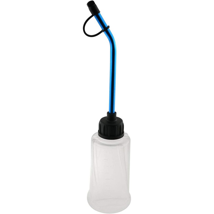 Canistra combustibil, Sunmostar, Plastic, 250 ml, Albastru/Transparent