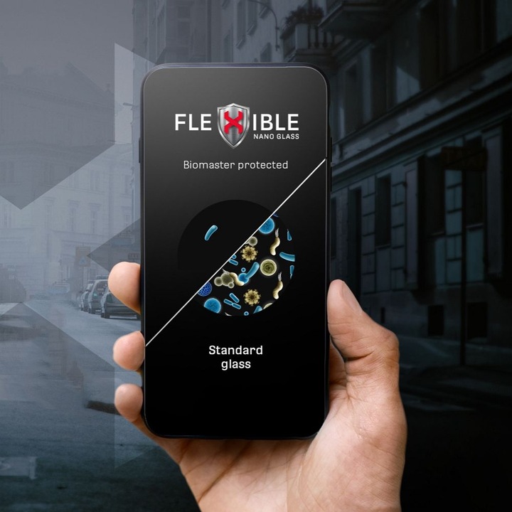 Forcell Flexible Nano Glass hibrid üvegfólia Samsung Galaxy A55 5G és Samsung Galaxy S25 FE készülékhez