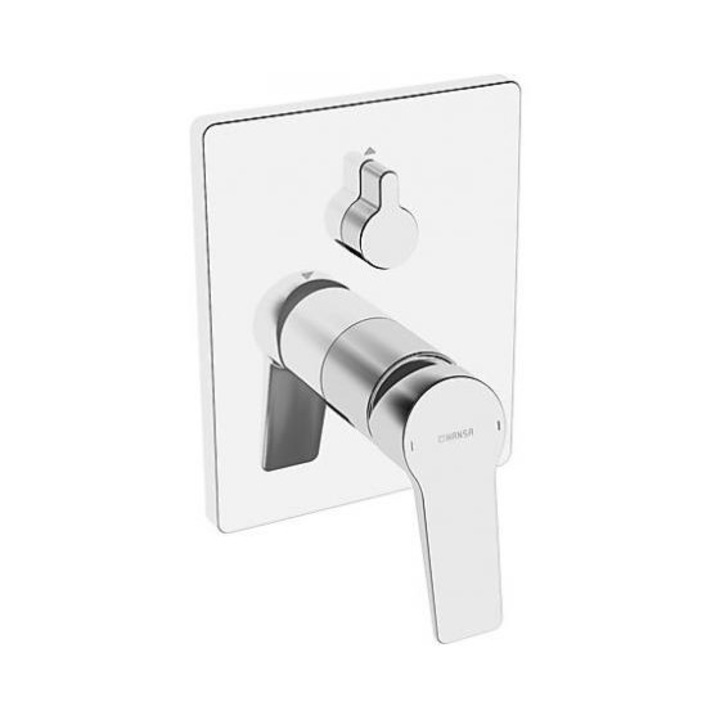 Csap zuhanyfogantyúval és téglalap alakú házzal Hansa Twist UP 89849083