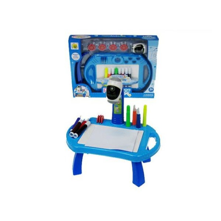 Masa proiector cu markere, 29x38.5x6.5cm, Multicolor, 6+