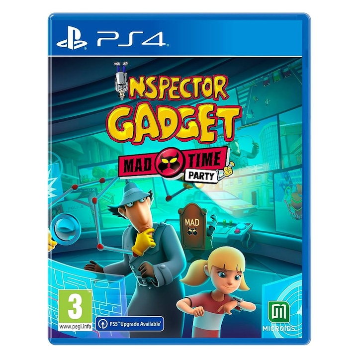 Inspector Gadget Mad Time partijáték PlayStation 4-re
