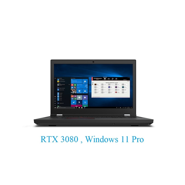 Лаптоп Lenovo ThinkPad T15g Gen 2,15.6" UHD 3840x2160 IPS 600nits, Intel Core i9-11950H 8-core 24M Cache, 32 GB DDR4,512 GB SSD m2 PCIe, 1 TB SSD m2 PCIe, NVIDIA GeForce RTX 3080 16GB GDDR6, Windows 11 Pro, Black