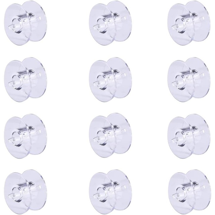 Bobine masina de cusut, 12 buc, 20x10 mm, plastic