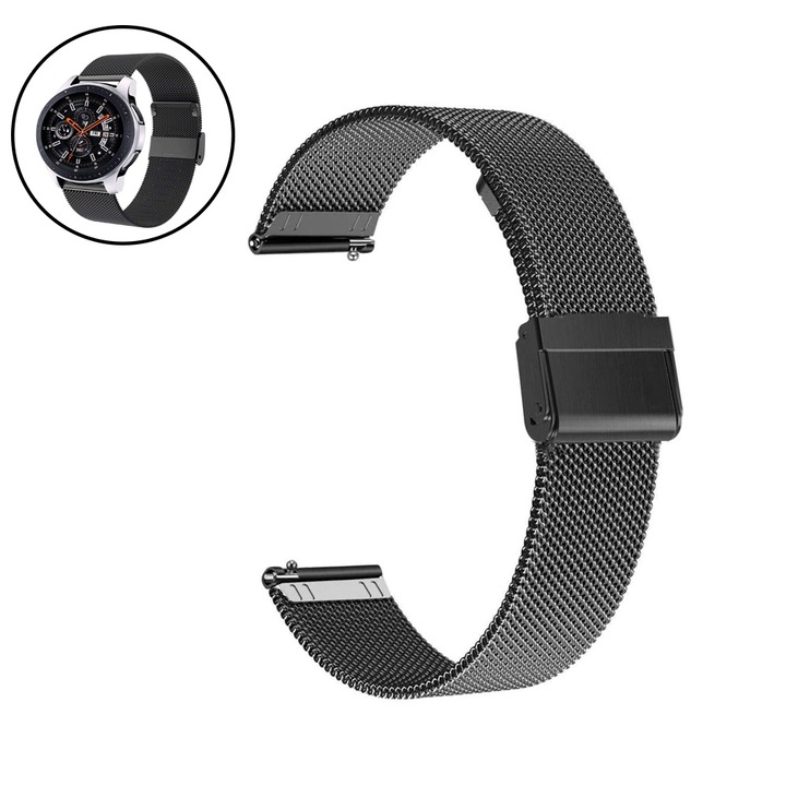 Bratara cu eliberare rapida, ZmdecQna, Inox, 42 mm, gun gri