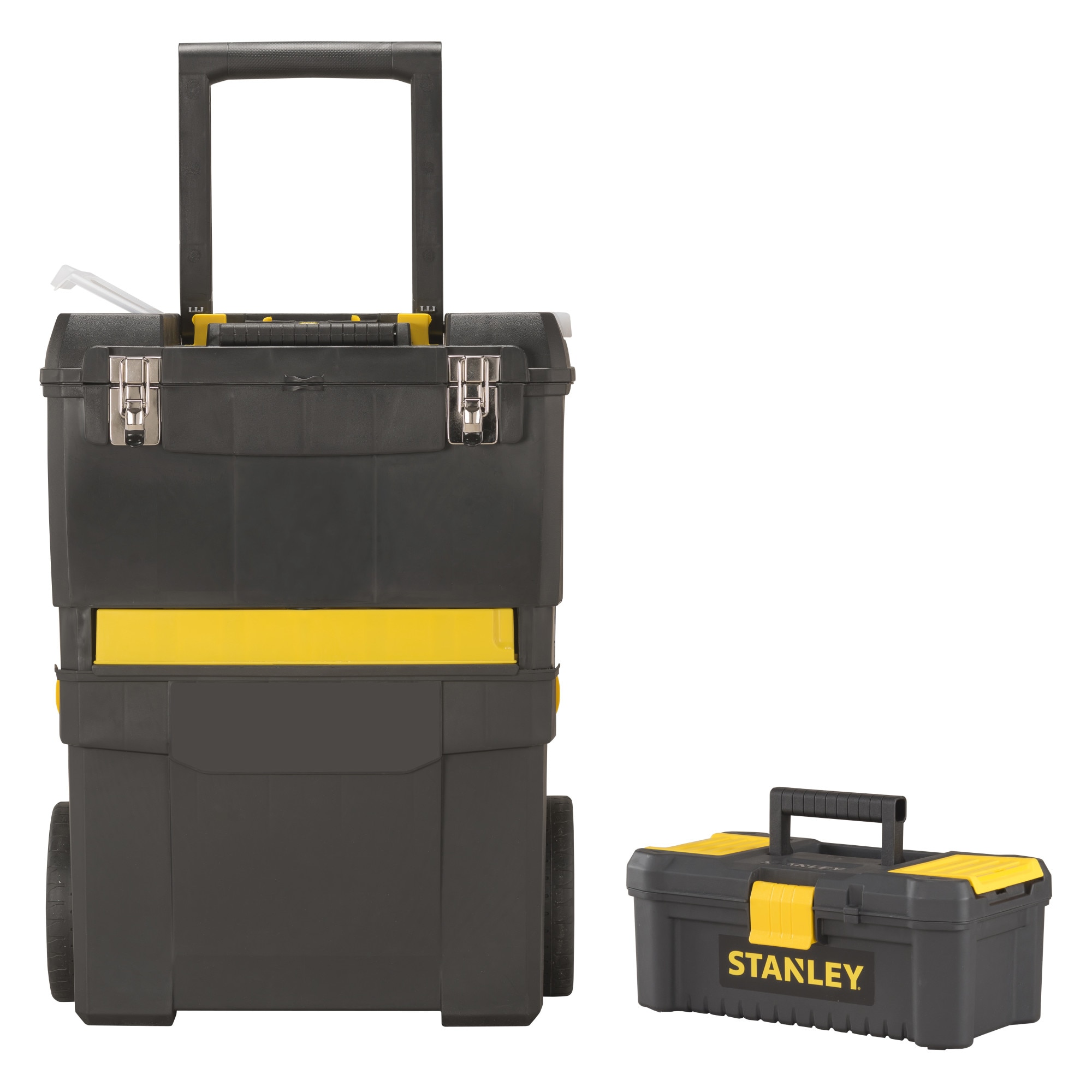 Комплект кутия за инструменти, Stanley, черно\жълто - eMAG.bg